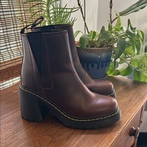 Dr. Martens Dark Brown Ankle Boots